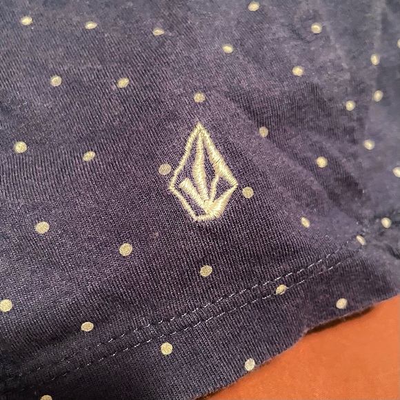 Vintage Y2K Navy Polka Dot Strapless Mini Bodycon Dress Size M - Picture 4 of 5